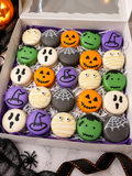 Halloween macaron box – 25 pcs