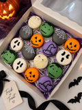 Halloween macaron box – 16 pcs